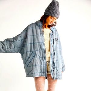 Free People Dolman Quilted Knit Jacket